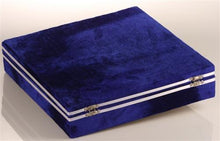 Load image into Gallery viewer, 12" Coral Stone & Black Marble Chess Set with deluxe velvet box