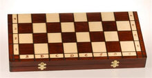 Load image into Gallery viewer, 19" Persian Wood Chess Set