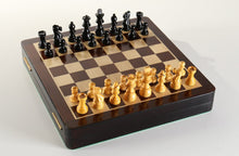 Load image into Gallery viewer, 12&quot; Rosewood and Maple Magnetic Storage Chess Set
