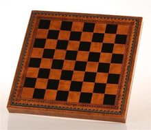 Load image into Gallery viewer, 14&quot; Leatherette Cabinet Chess Storage Board
