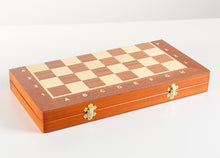 Load image into Gallery viewer, 16" Folding Tournament Wood Chess Set No.4
