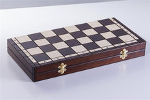 Load image into Gallery viewer, 16" Olympic Wooden Chess Set
