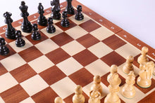 Load image into Gallery viewer, 18.5" Folding Tournament Chess Set - 3.5" Black &amp; Boxwood
