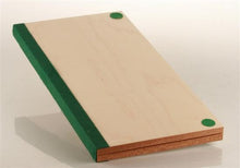 Load image into Gallery viewer, 19" Folding Wooden Chess Board - Sycamore &amp; Mahogany
