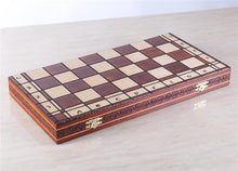 Load image into Gallery viewer, 19" Royal King's Wood Chess Set
