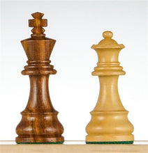 Load image into Gallery viewer, 3 3/4&quot; French Series Wood Chess Pieces - Acacia
