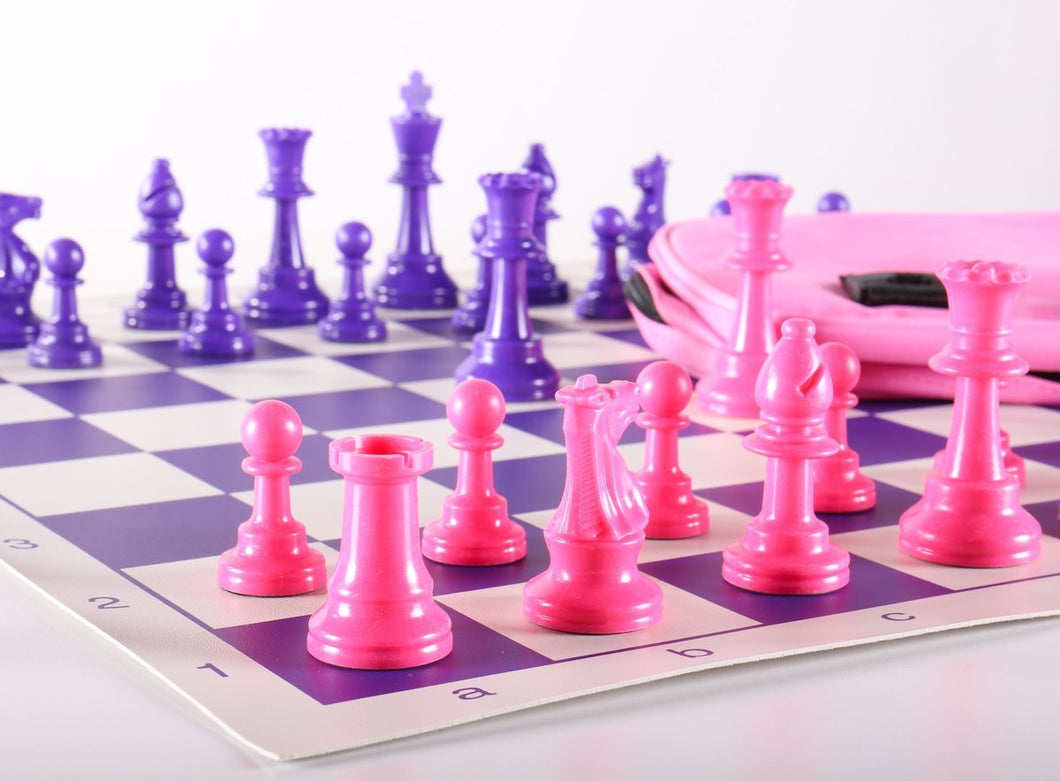 The Club Series Chess Set and Board Combination