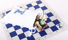 Load image into Gallery viewer, Mini ChessHouse Chess Set with Wood Pieces
