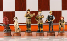 Load image into Gallery viewer, Police &amp; Firemen Chess Set
