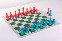 Load image into Gallery viewer, Two Multi-Color Silicone Chess Set Combos

